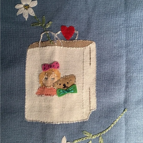 Storybook knit, titled “My Sweetheart” - Picture 8 of 12